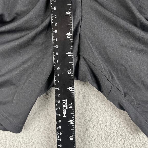 Adidas Men's X-Small Black Red Polyester Entrada 22 Athletic Soccer Shorts - Picture 9 of 13